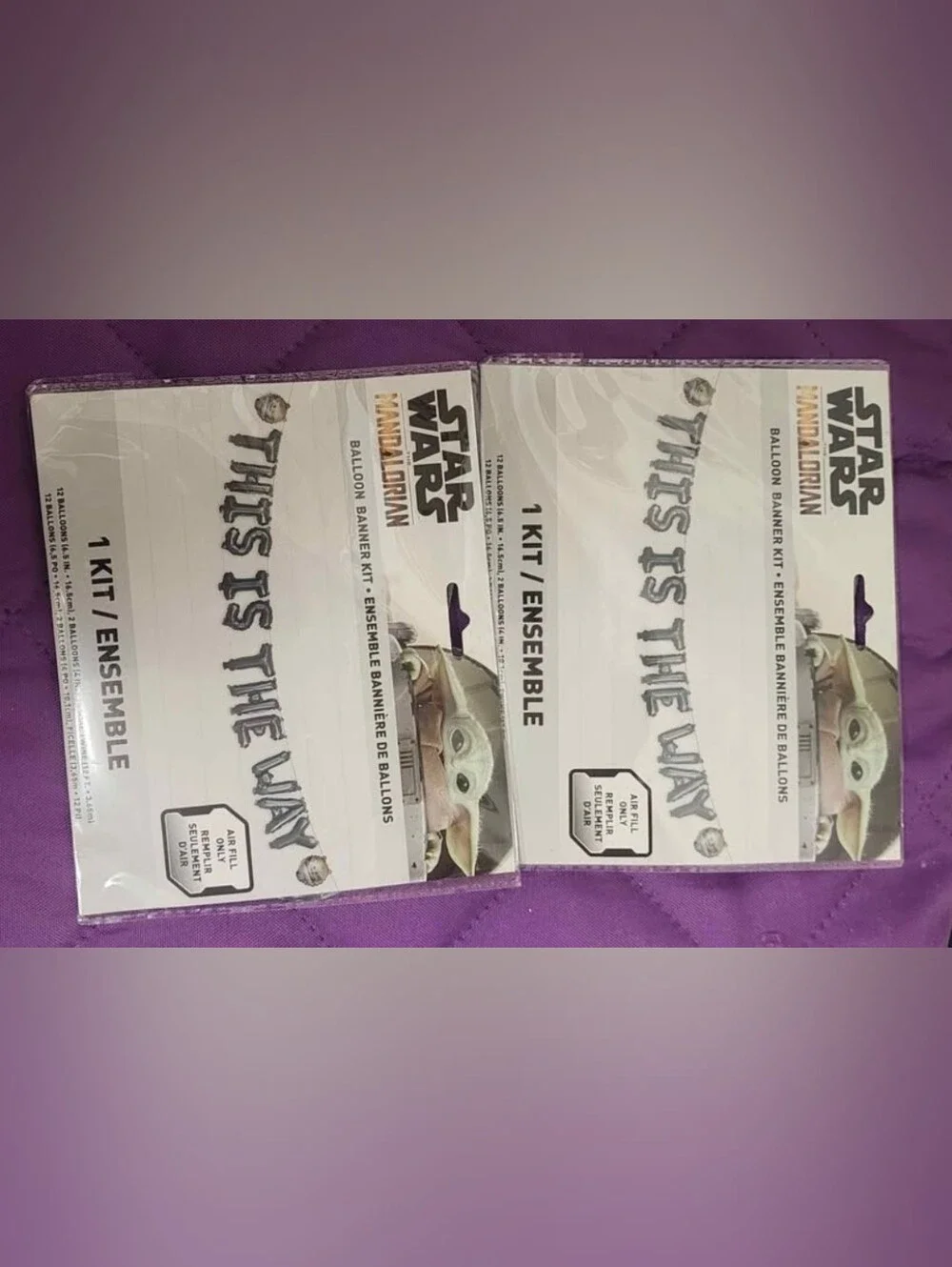 Star Wars The Mandalorian The Child Party Supplies Bundle